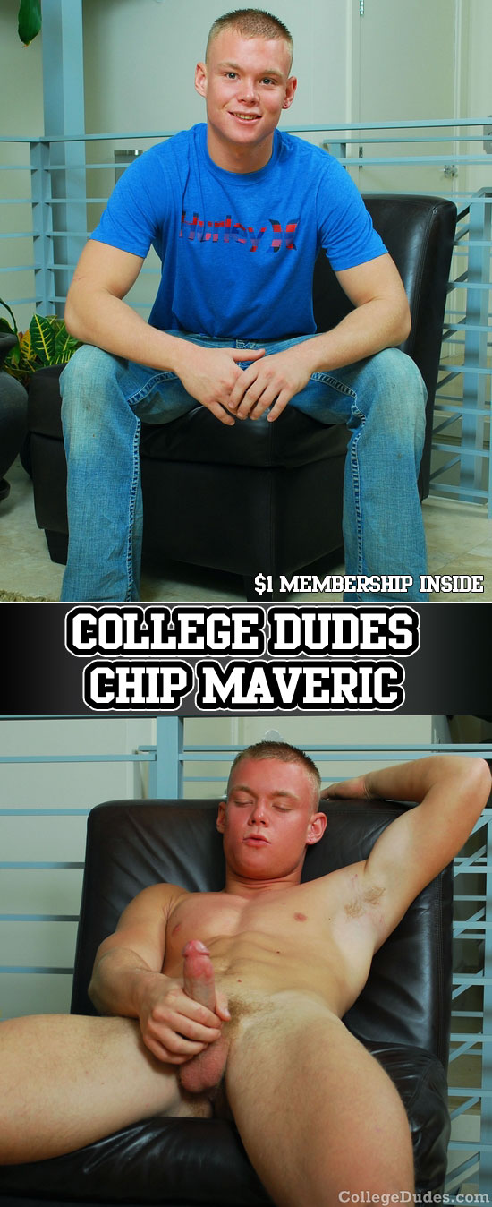 Chip Maveric busts a nut