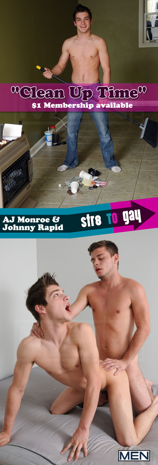AJ Monroe and Johnny Rapid