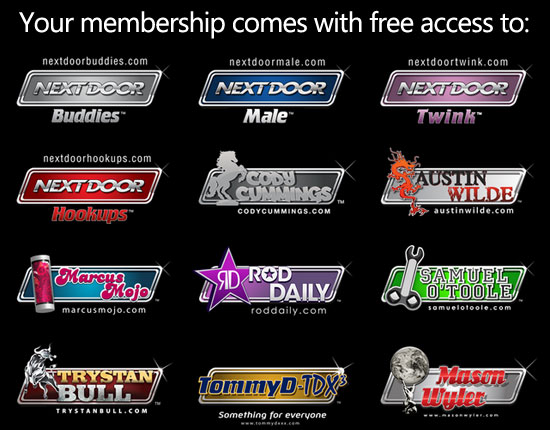 Free bonus sites with your Cody Cummings membership