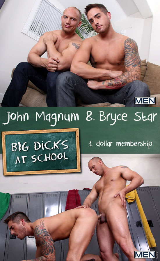 John Magnum fucks Bryce Star