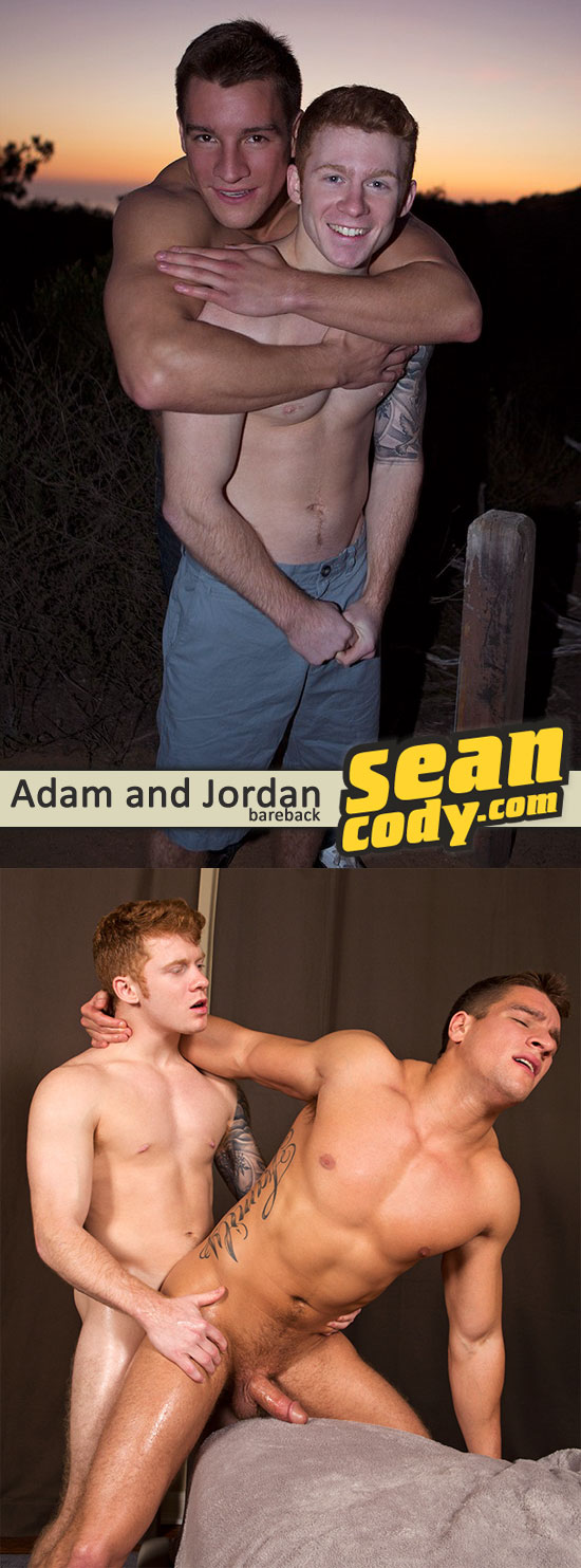 Adam barebacks Jordan at Sean Cody